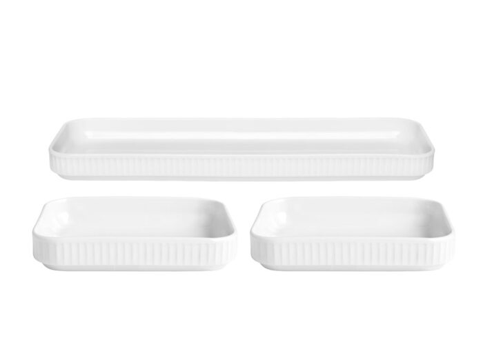 Pillivuyt og Gense Tapassæt, Plissé er kendt verden over som indbegrebet af diskret, fransk elegance og Genses serveringsbestiks flot design
