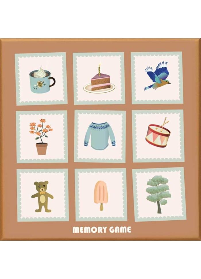 ViSSEVASSE MEMORY GAME børnespil. 2021  nyhed, Vendespil er et sjovt spil for hele familien, hvor både børns og voksnes hukommelse bliver sat på prøve