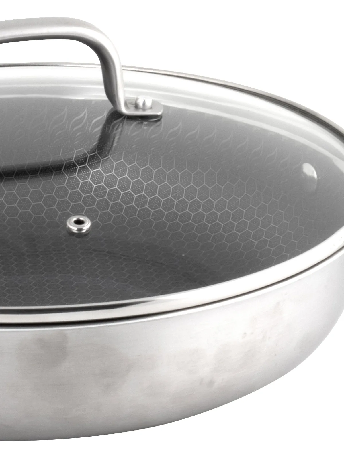 byGaard Hexa Sautepande 28x6 cm med glaslåg
