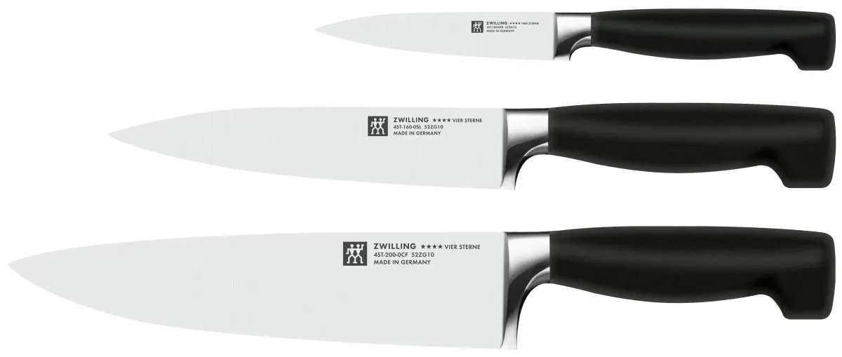 ZWILLING Knivsæt 3-dele - FOUR STAR - 1002238