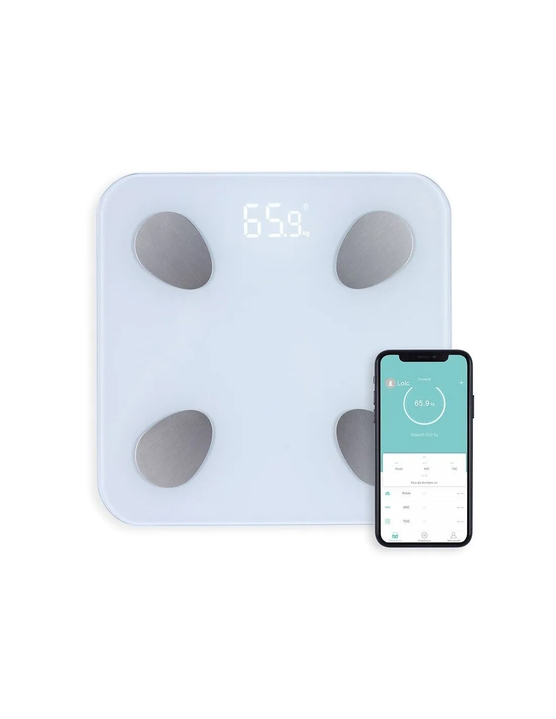 Livoo Smart body fat scale