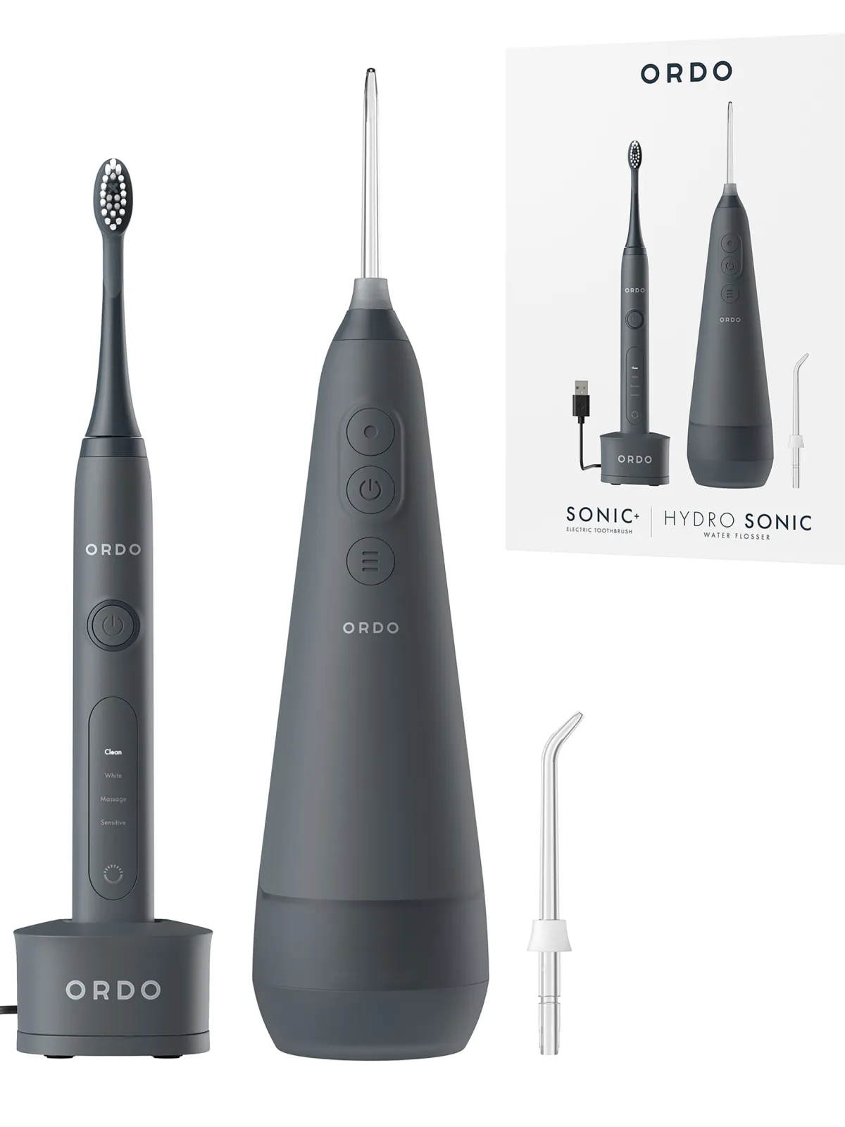 Ordo Ordo Sonic+ Tandbørste & Hydro Sonic+ Water Flosser