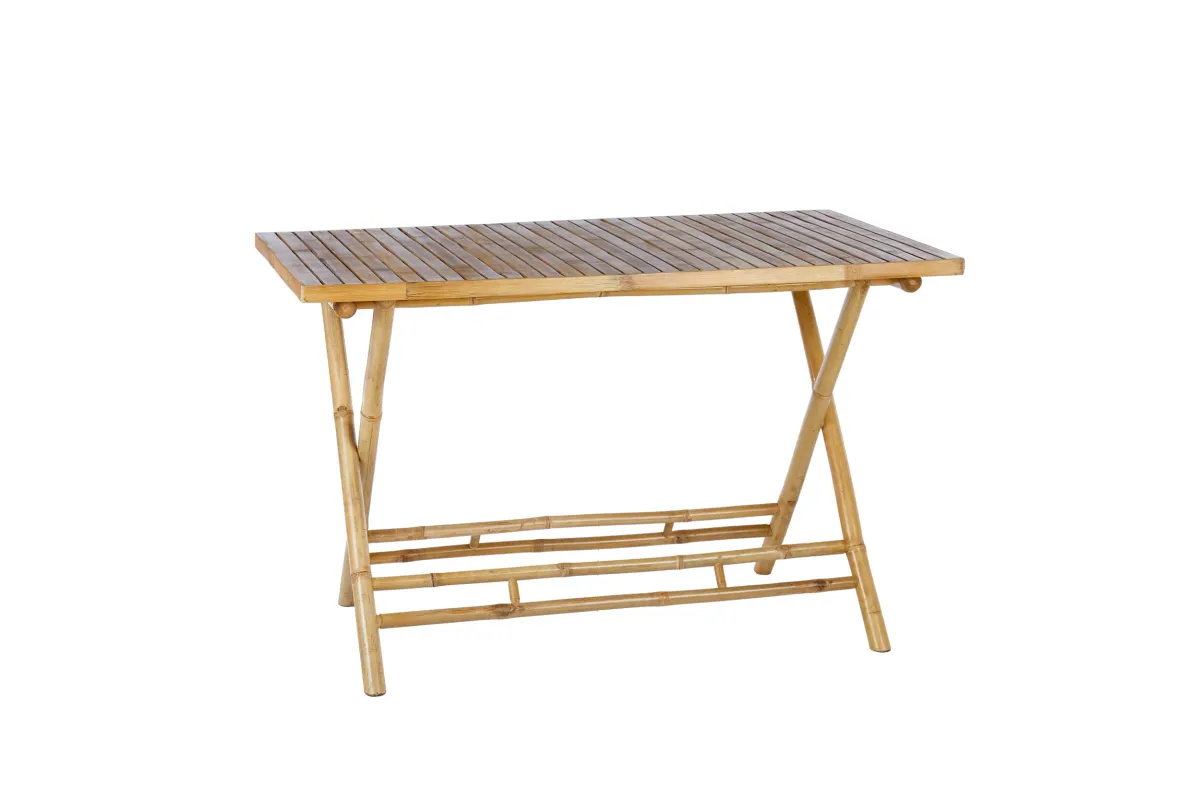 1 x Hâws Nooka Bamboo Foldable Table + 2 x Foldable Chair + 1 x Bench