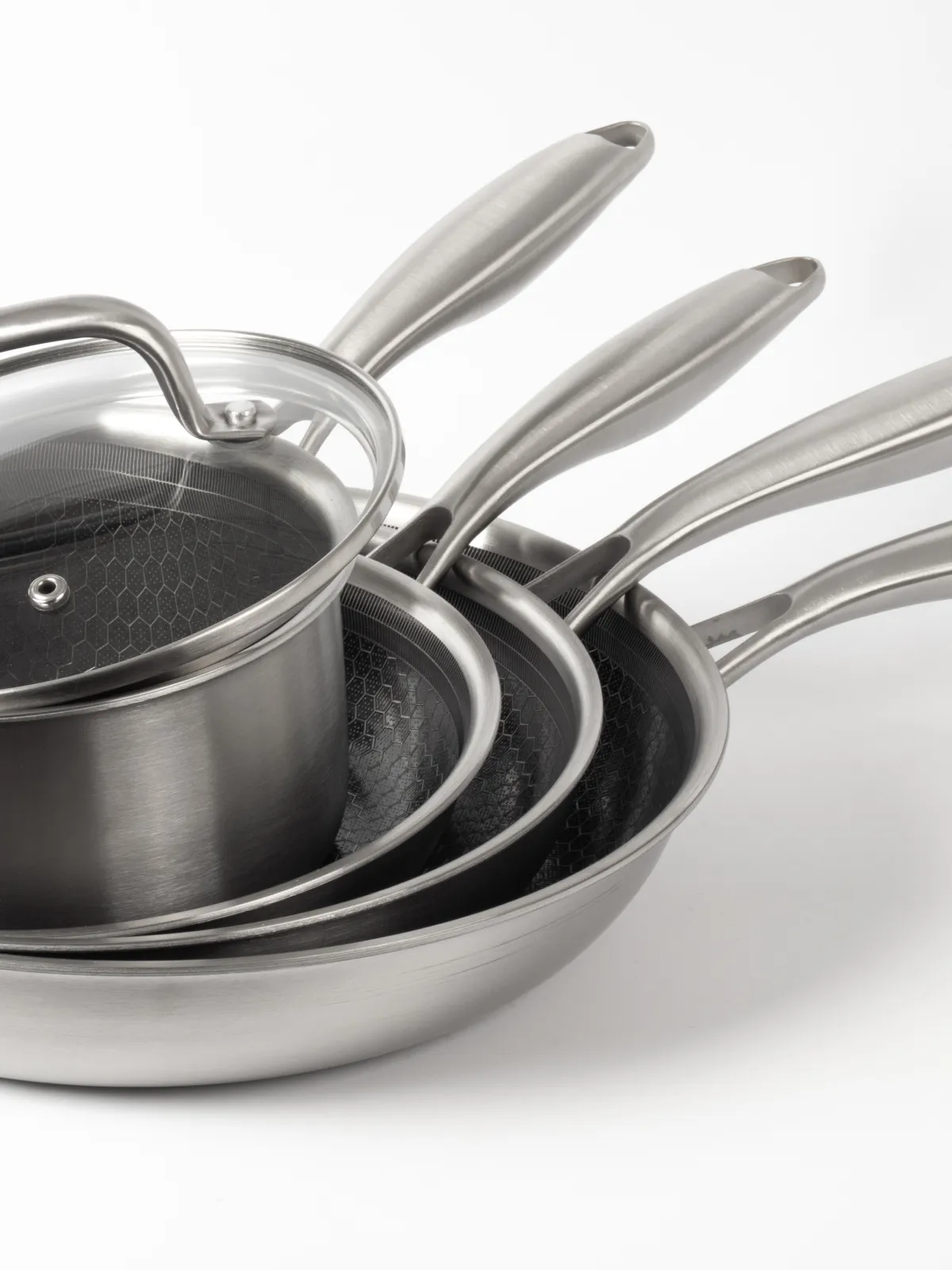 byGaard Hexa Pande 3-Pack + Kasserolle 16 cm