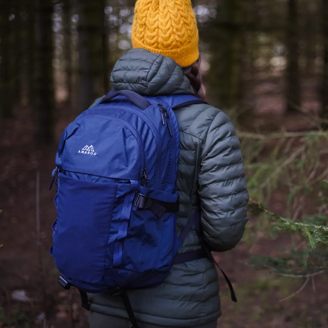 Amaroq BAG232 Dagstur rygsæk 27L RPET Navy