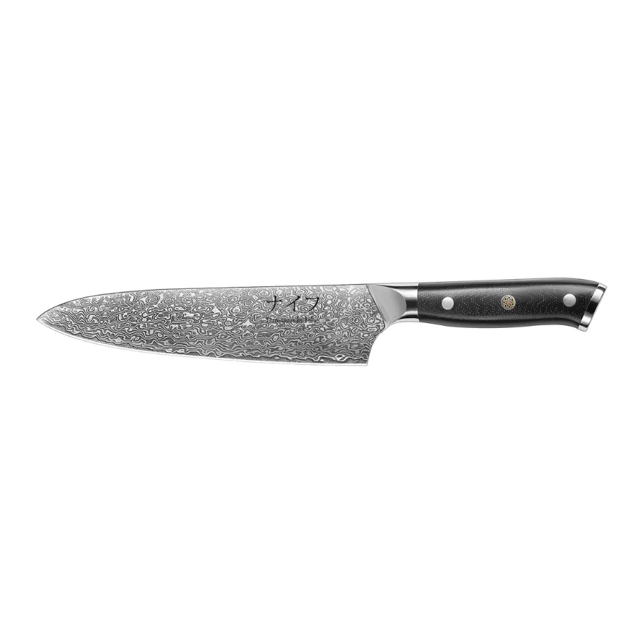 Damascus by Hâws Chef knife 32 cm G10