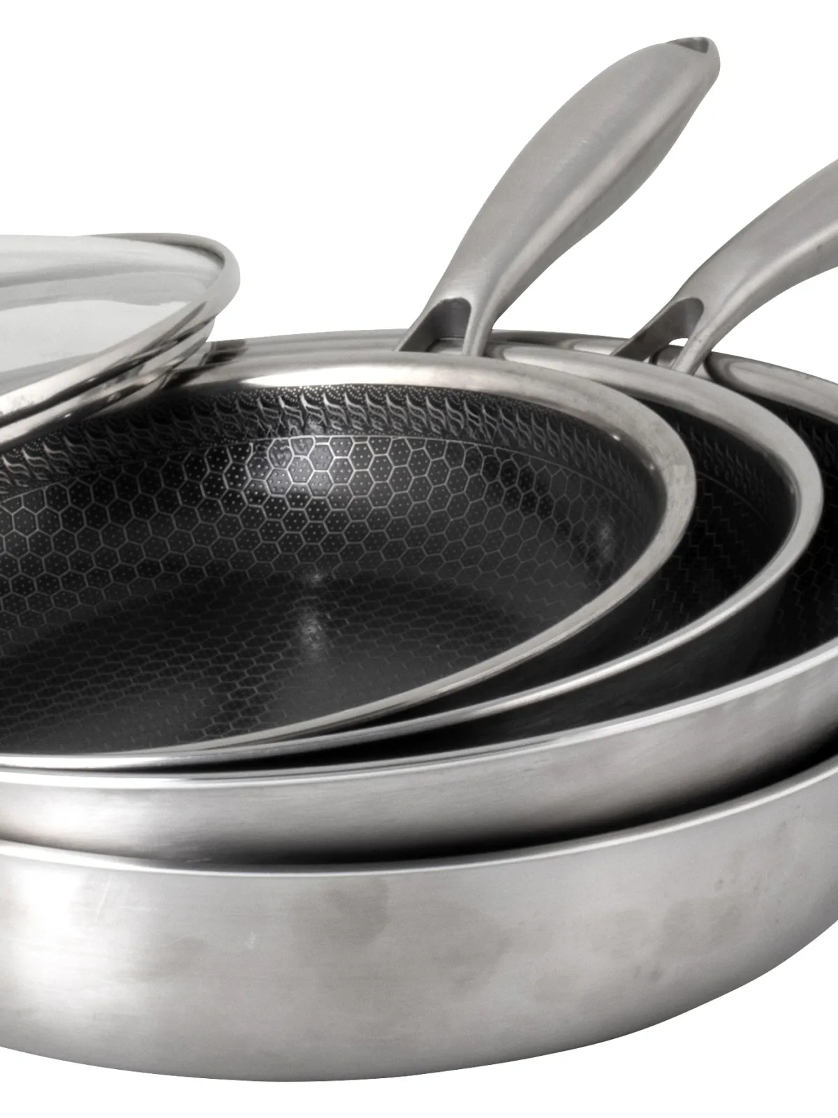 byGaard Hexa Pande 20, 24, 28 cm + Sautepande 28