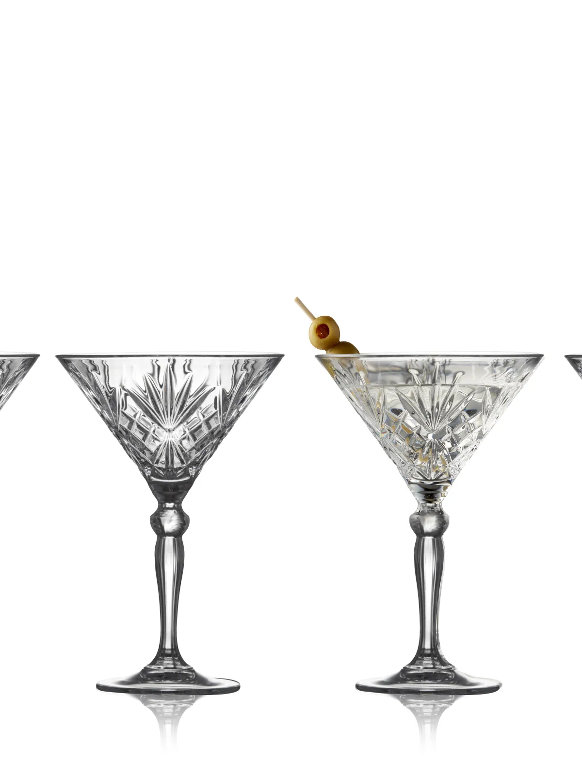 Lyngby Glas Cocktailglas 21 cl 4 stk, Melodia