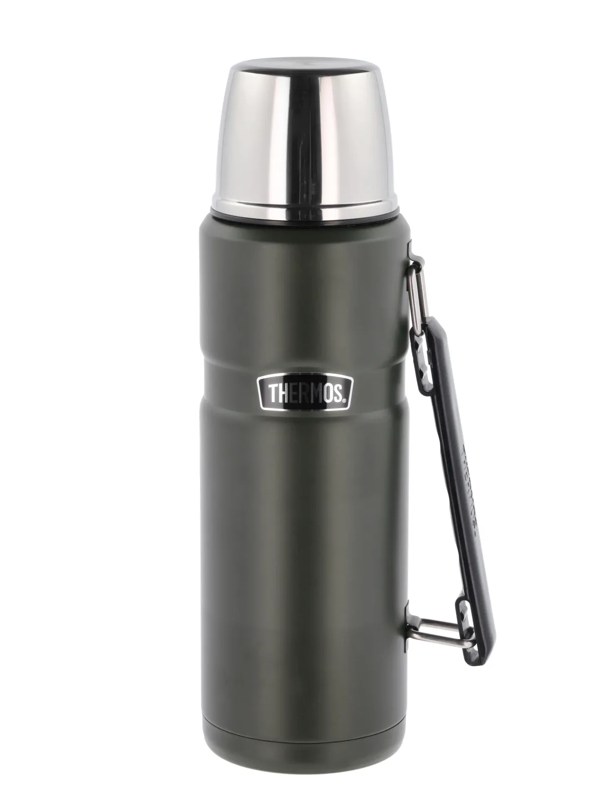 Thermos Termoflaske 1,2 L i army, Stainless King