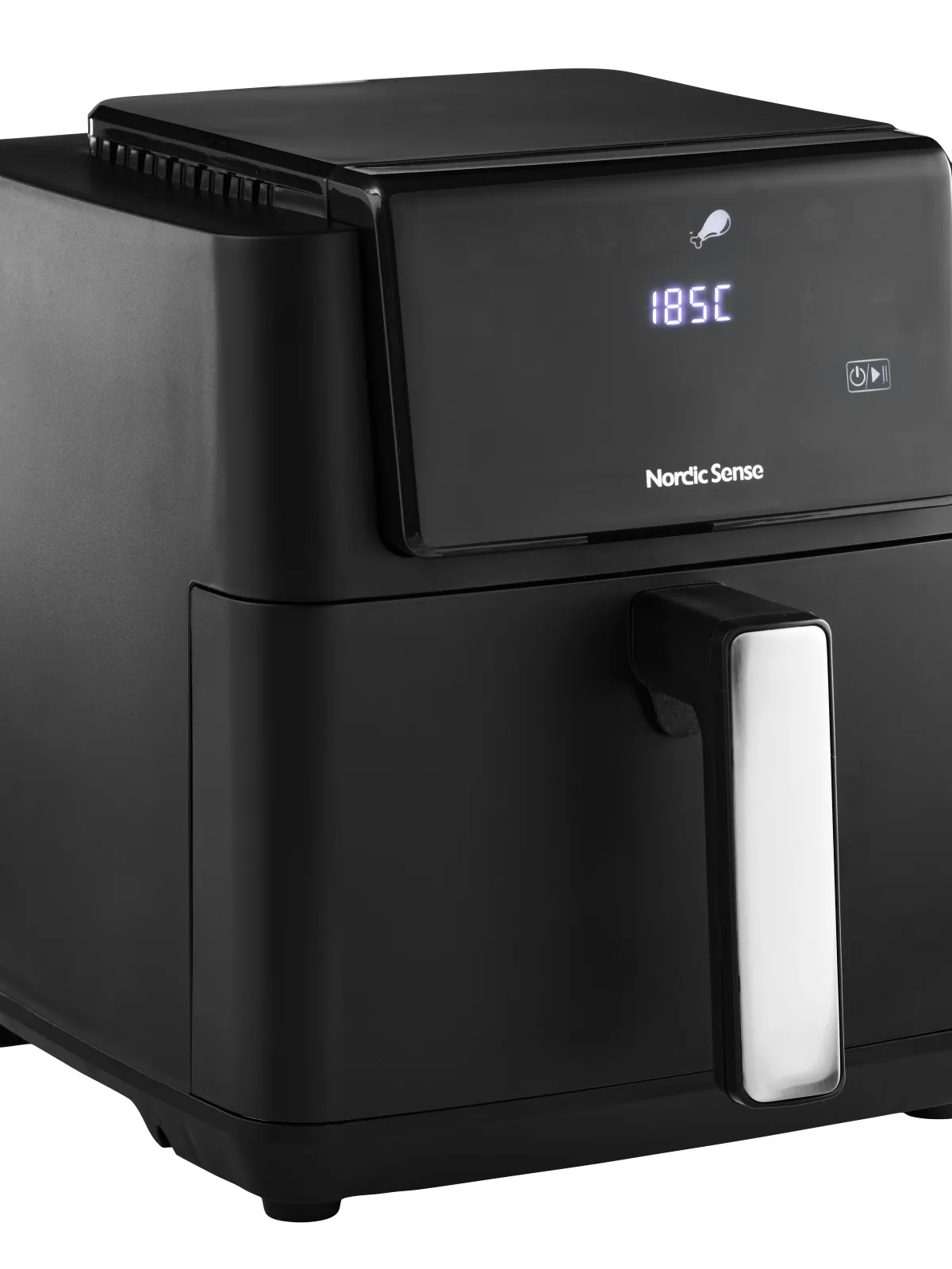 Nordic Sense Airfryer 5 ltr. 1500 watt sort
