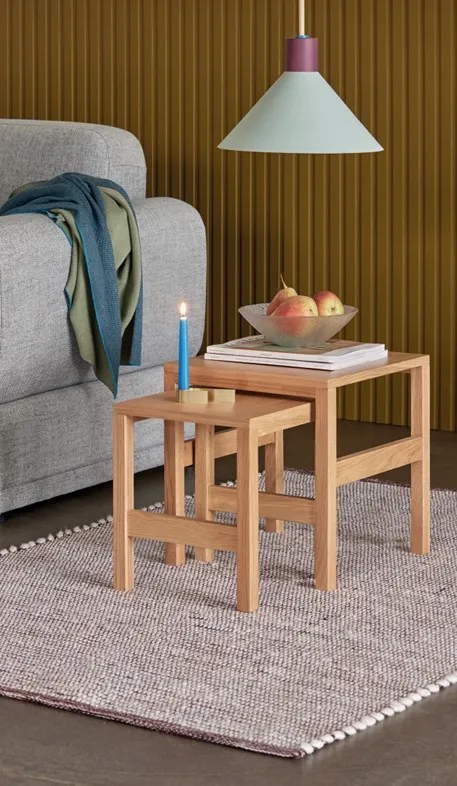 Hübsch Puzzle sidebord natur