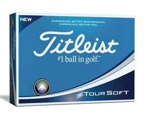 Logo golfbold Titleist Tour Soft golfbold