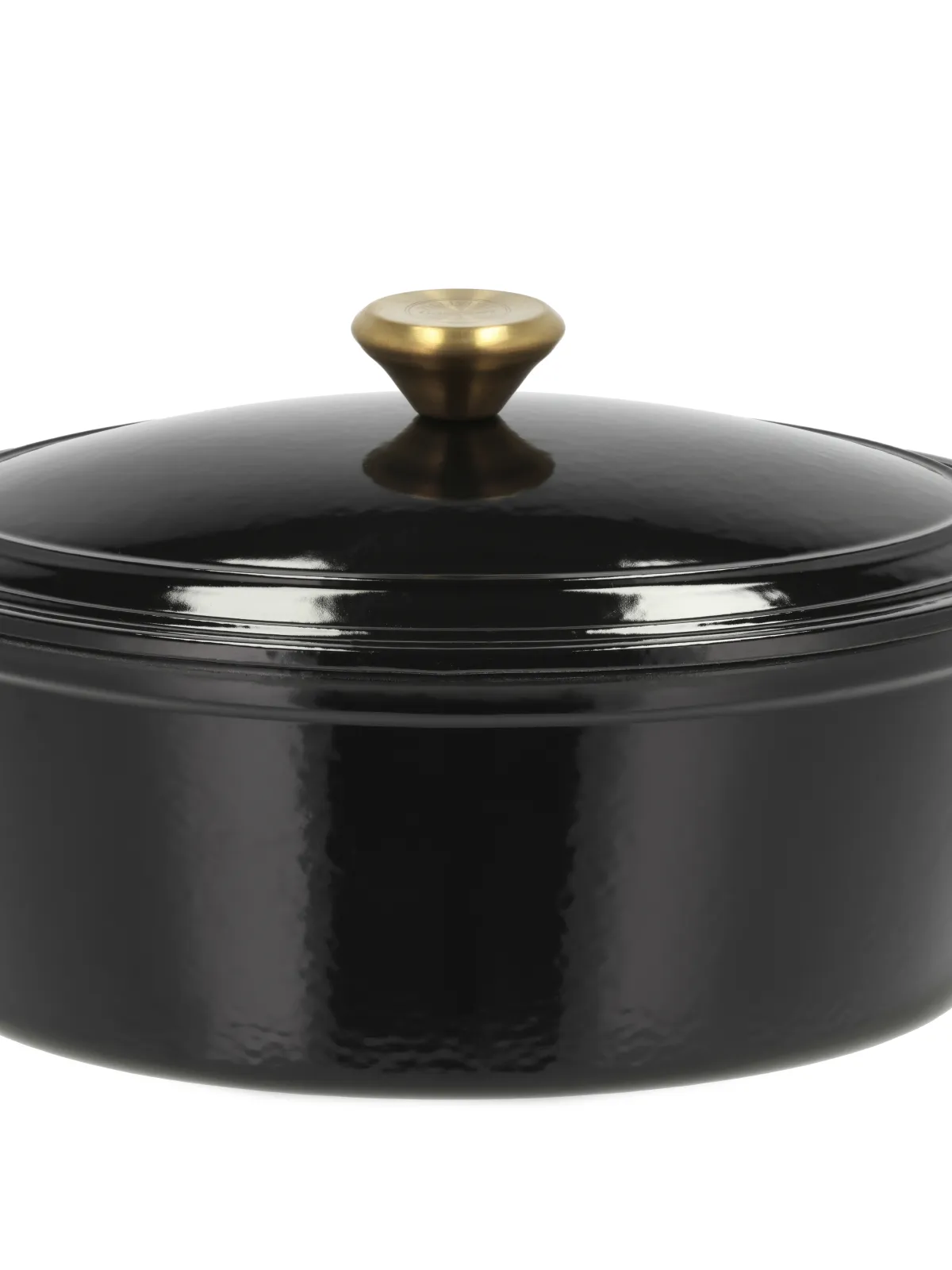 Pillivuyt Gourmet Garonne støbejernsgryde oval 4 liter, sort