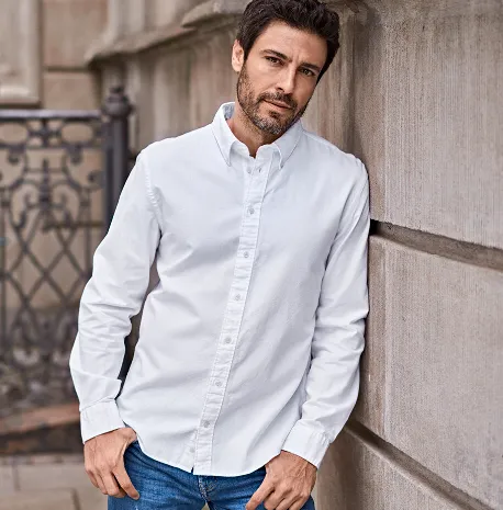 Tee Jays perfekt Oxford skjorte Herre