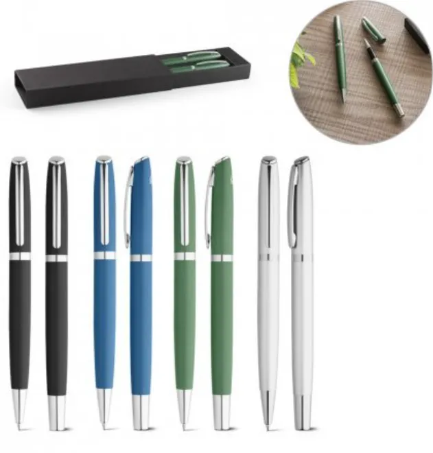 Re-Lando sæt kuglepen og rollerballpen