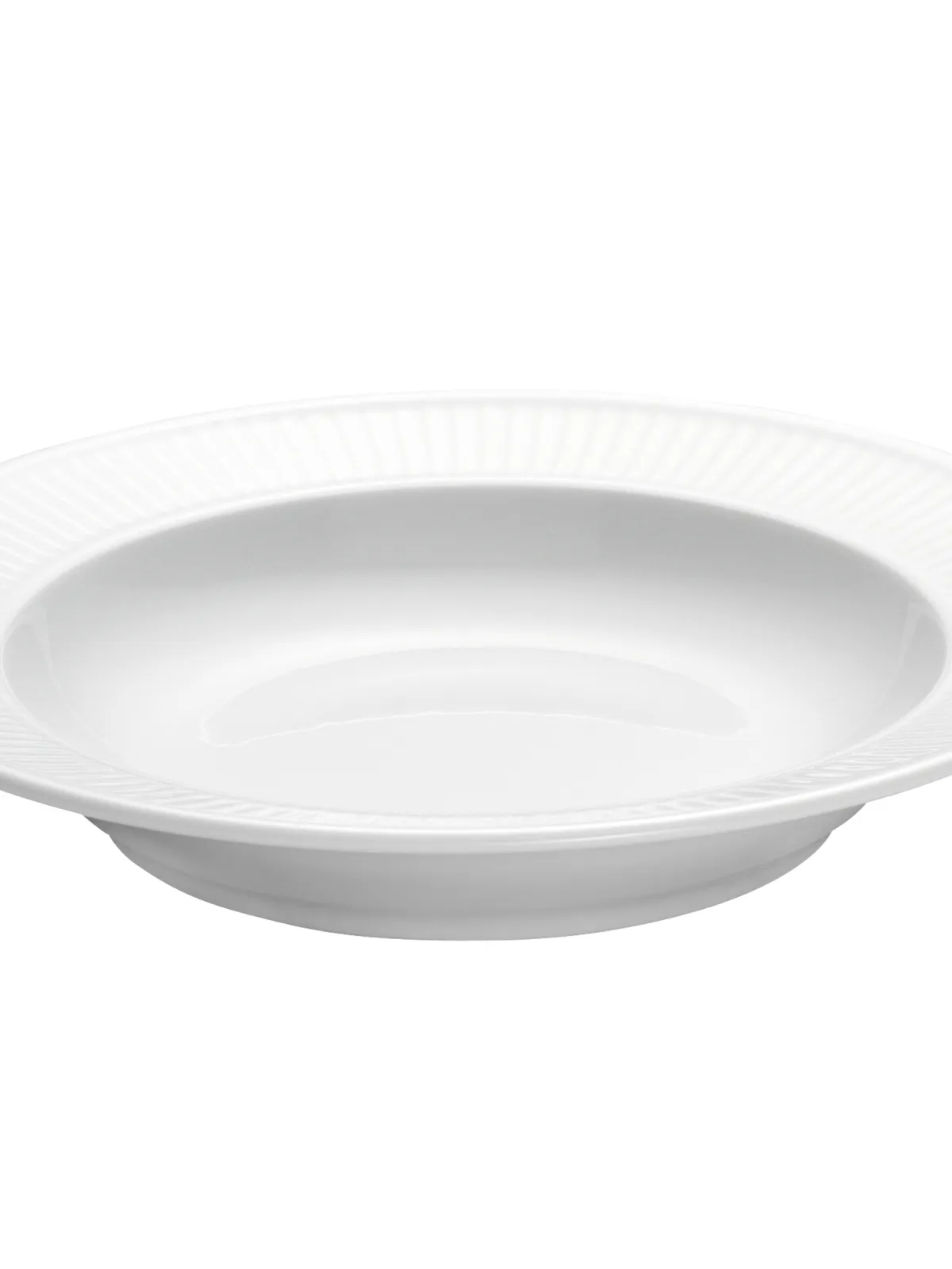 Pillivuyt Plissé dyb tallerken 22 cm