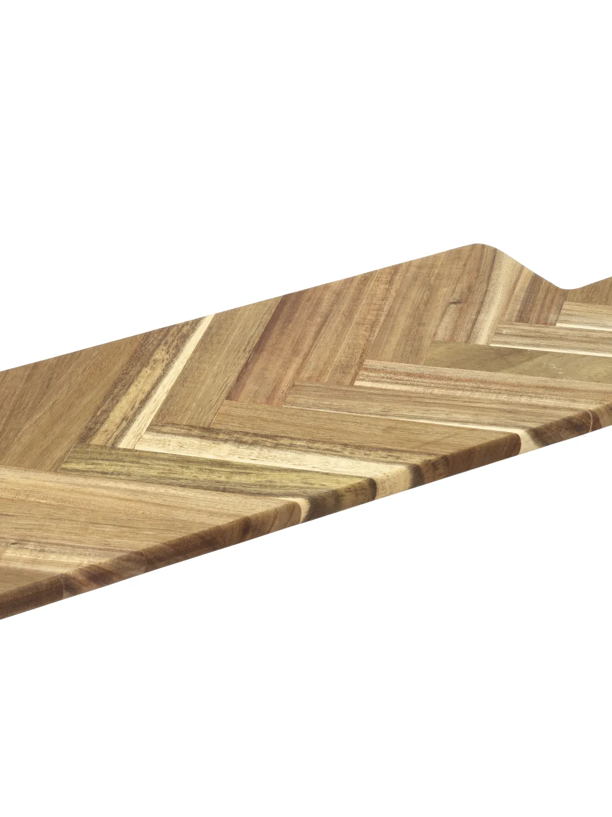 HOLM Serveringsbræt m. sildeben 55 x 20 x 1,5 cm i FSC certificeret akacietræ