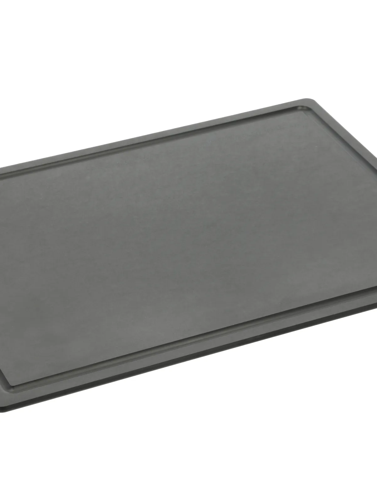 Pillivuyt Gourmet skærebræt m. silikonefødder 44 x 32,5 x 0,6 cm, sort