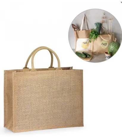 Jute taske Shanti indkøbspose