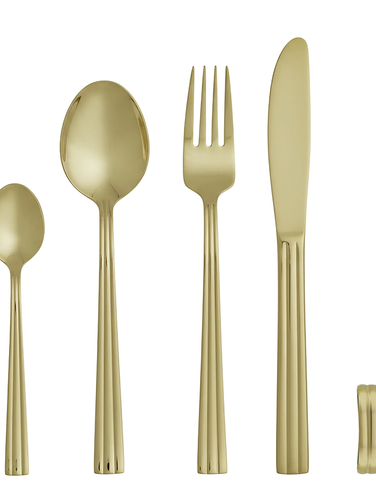 Gense Bestiksæt Thebe 20 dele, Gold