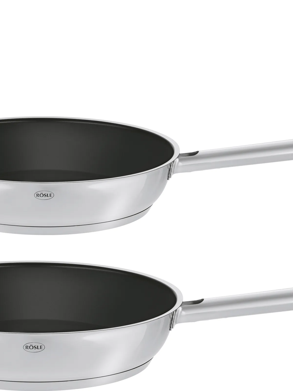 Rösle PureElements pandesæt Ø20 + Ø28 cm, ProCeraPlus