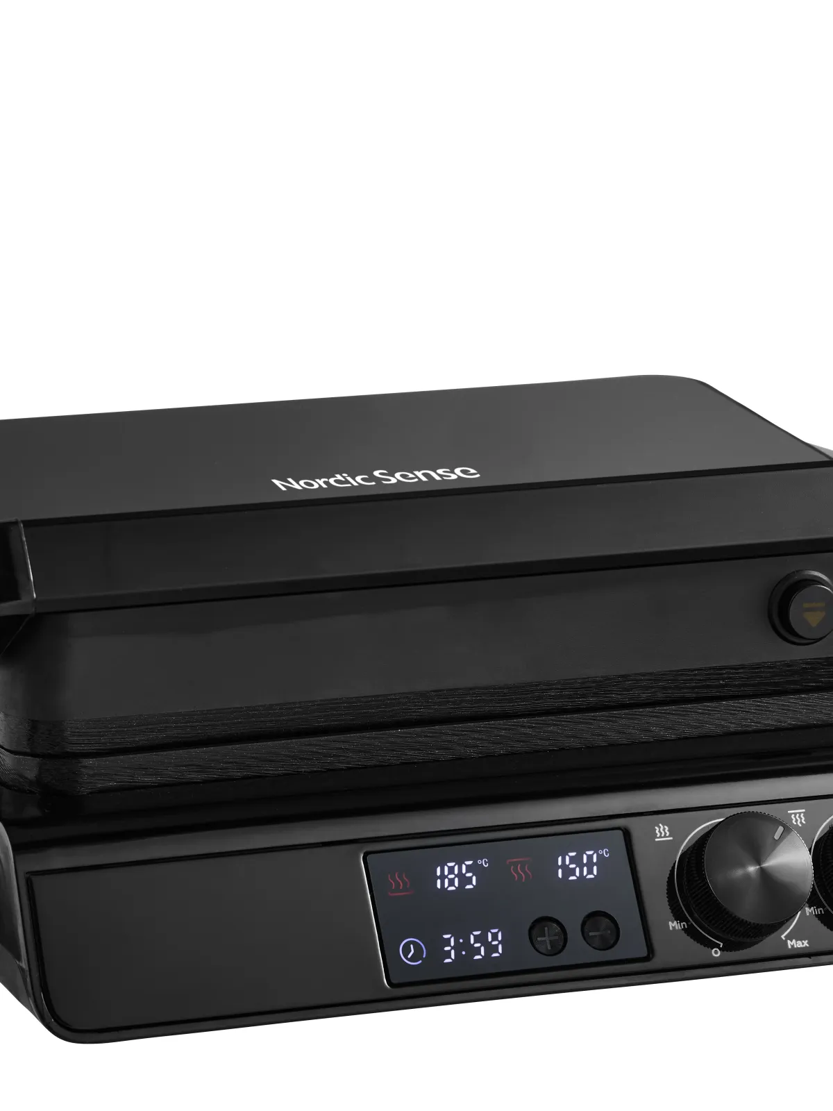 Nordic Sense panini digital, sort  2000 watt