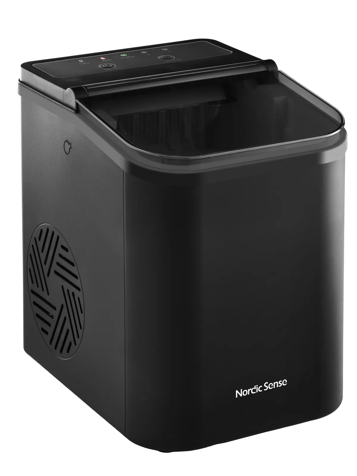 Nordic Sense isterningsmaskine 1,1 ltr. sort