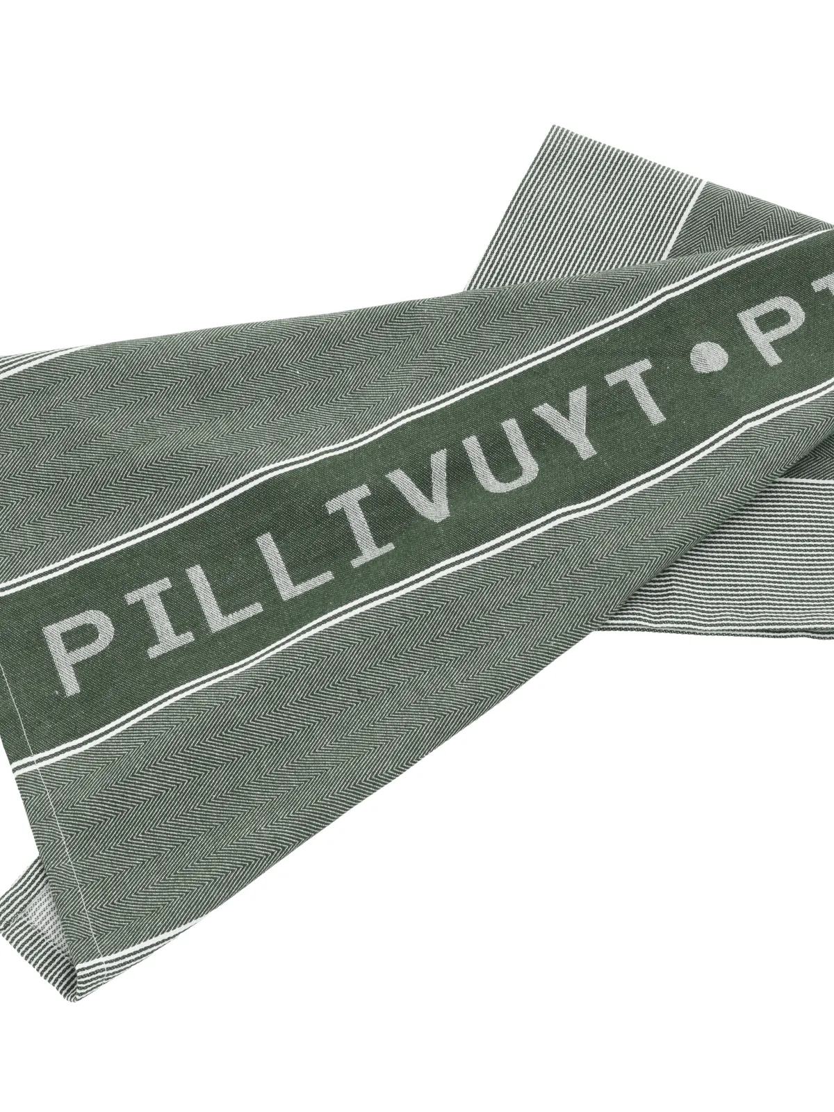 Pillivuyt viskestykke 80 x 50 cm, grøn