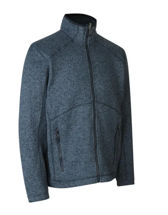 Zip n mix Melange Fleece Herre fra ID Identity