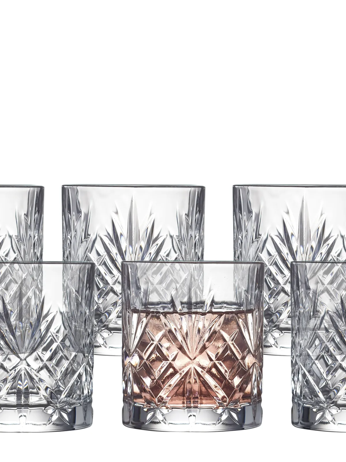 Lyngby Glas Vandglas 23 cl 6 stk, Melodia