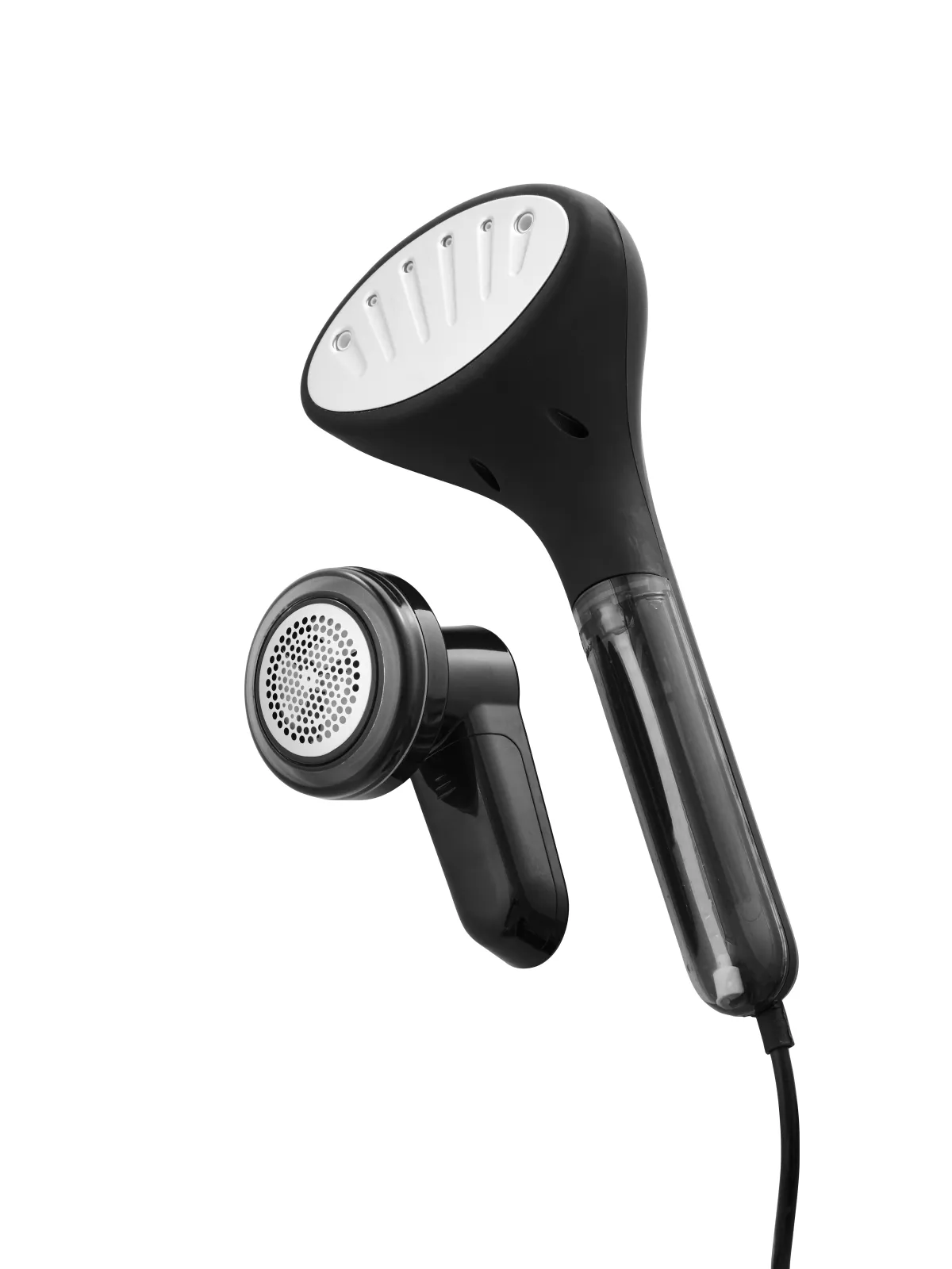 Nordic Sense steamer 1000 watt inkl. fnugfjerner, sort
