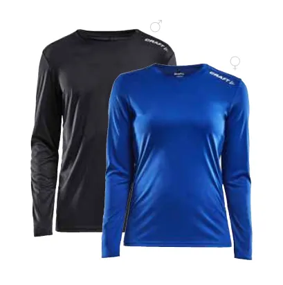 Løbebluse rush LS fra craft H/D