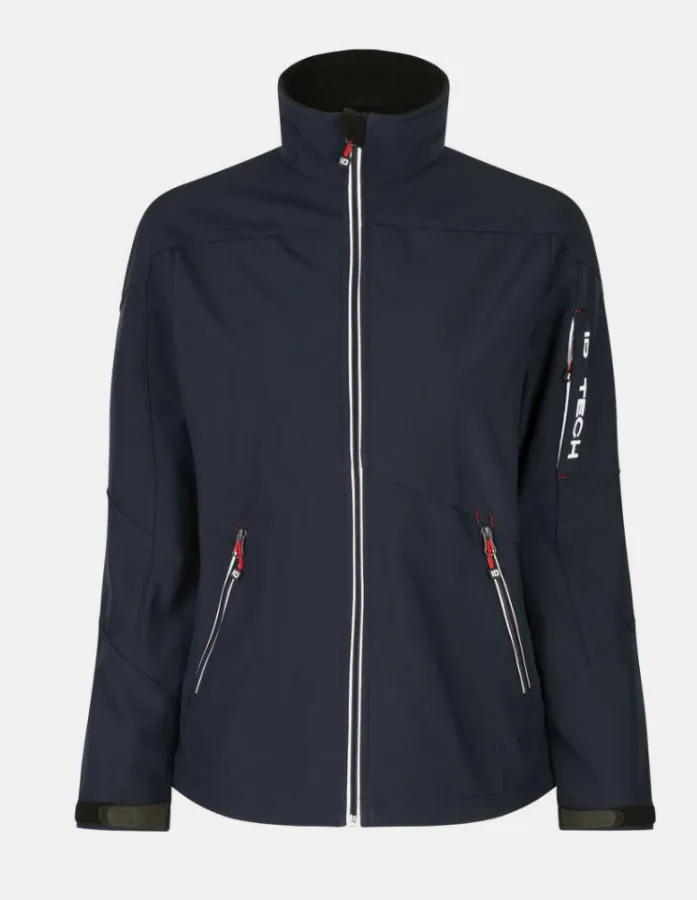 Soft Shell Jakke Kontrast Dame fra ID Identity