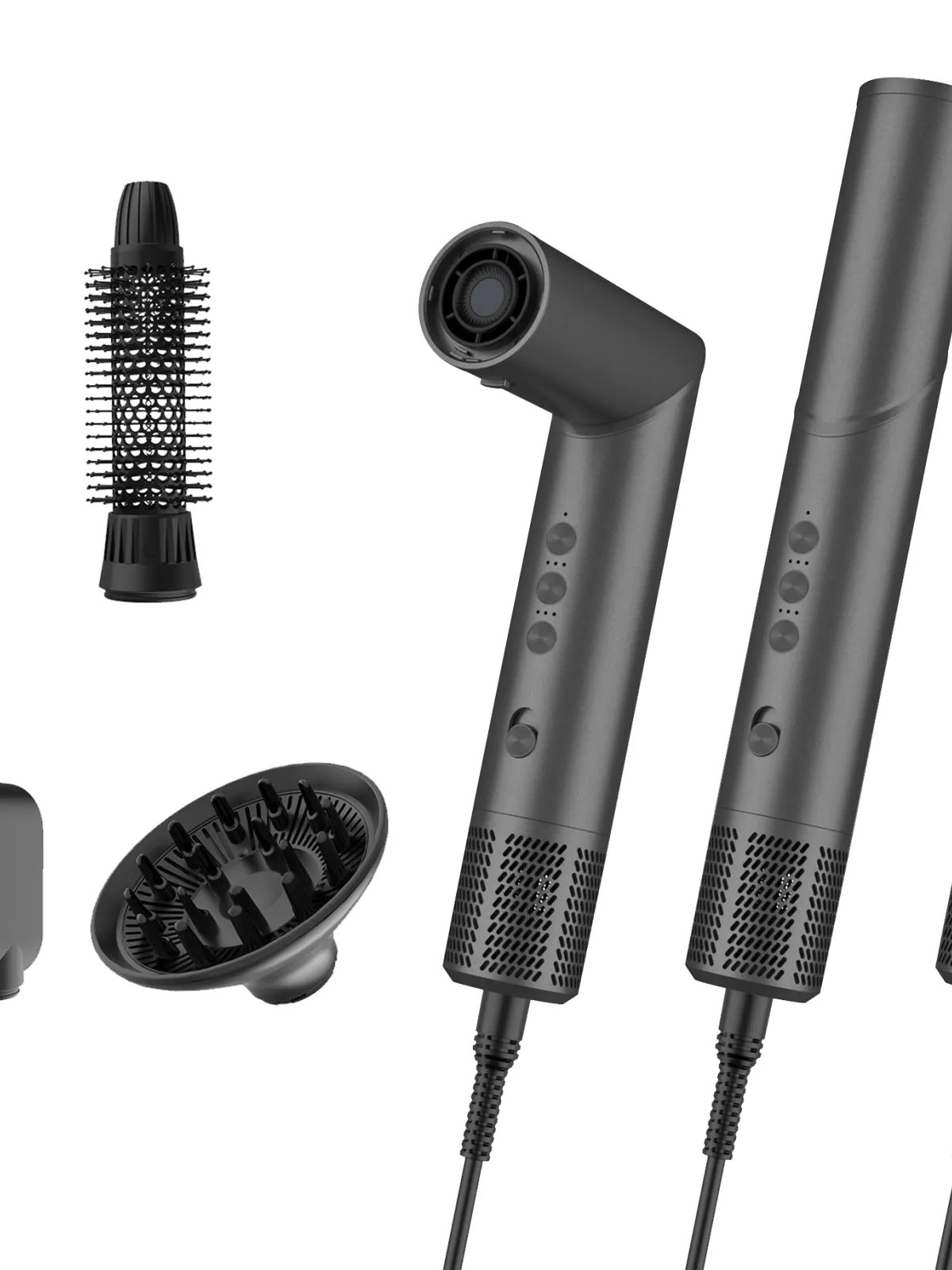 Nordic Sense Airstyler 1500 watt i dark grey