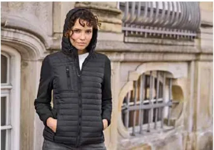 Tee Jays Ladies Hooded Crossover Jacket