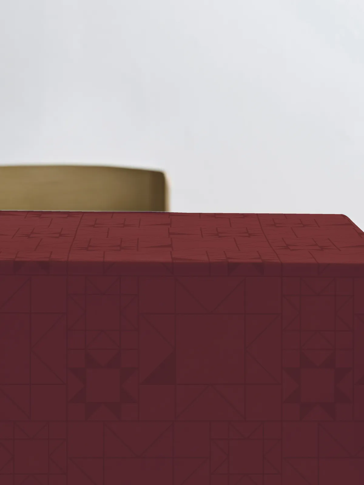 Södahl Star damaskdug 150 x 320 cm, red