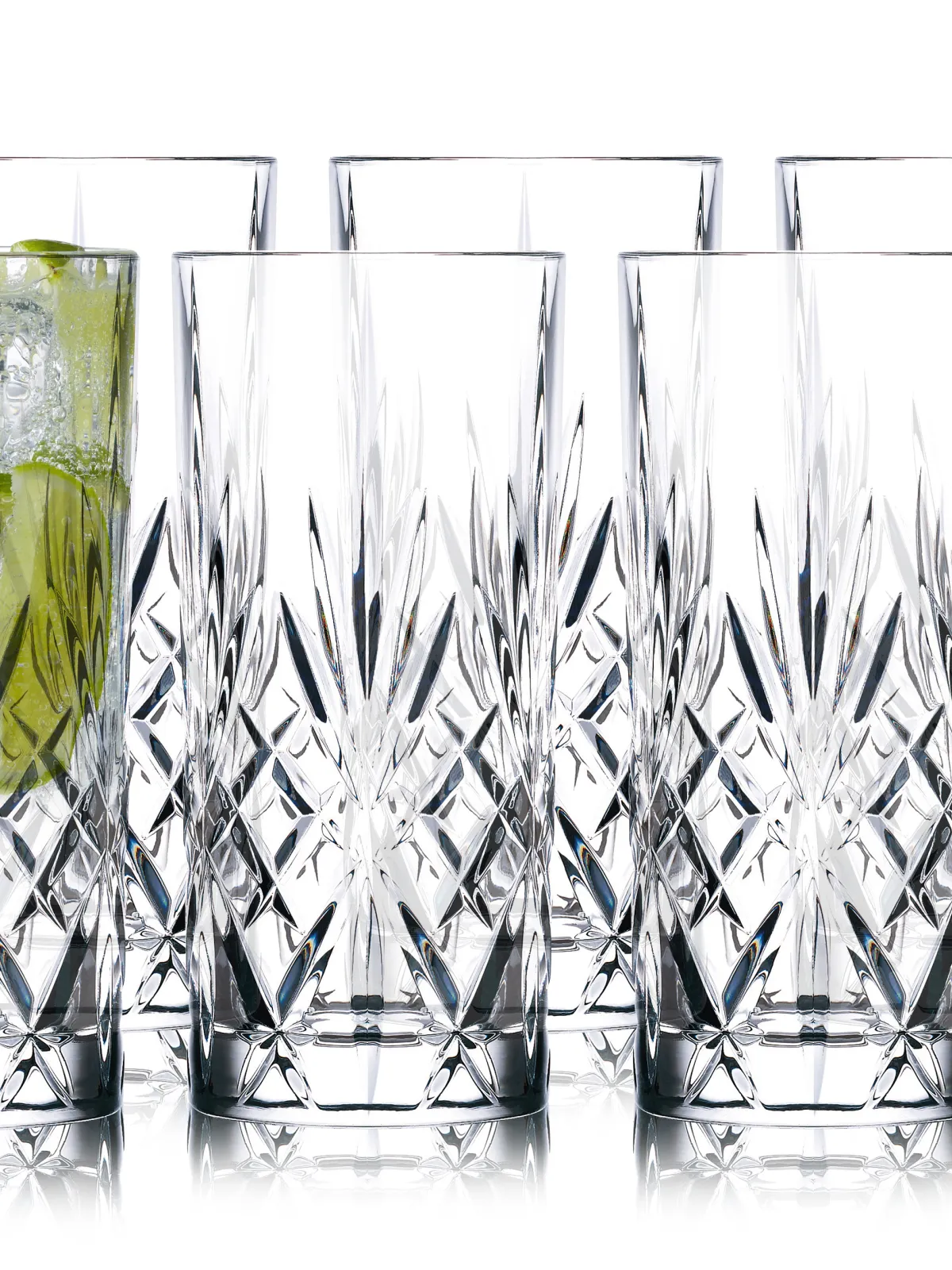Lyngby Glas Highball 36 cl 6 stk, Melodia