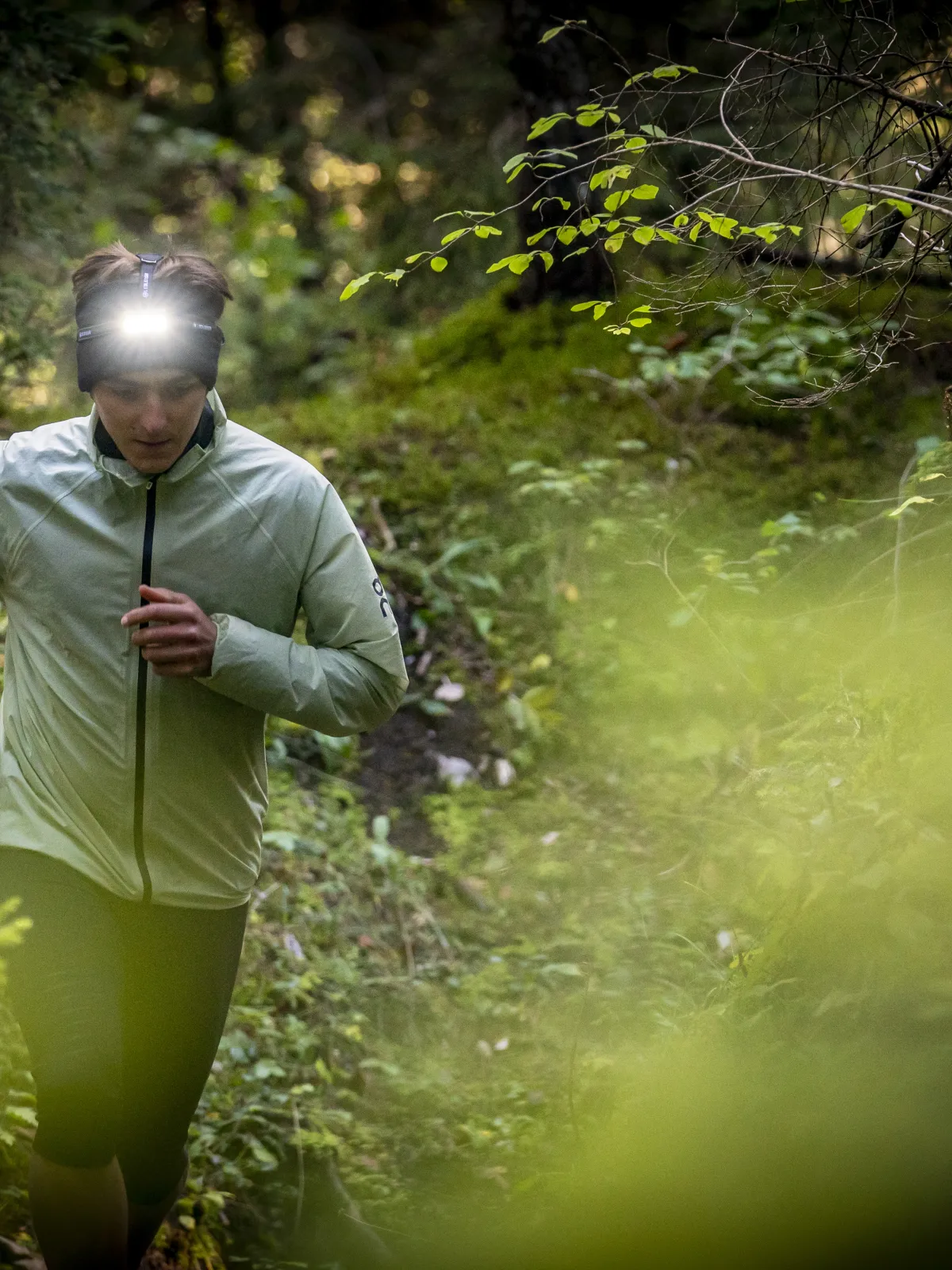 Ledlenser NEO9R Sort7Grå løbe pandelampe - 502324