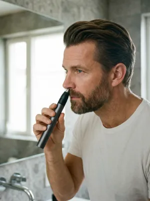 byGaard MT2612 Hår Trimmer + næse/øre trimmer, genopladelig, 600 mAh