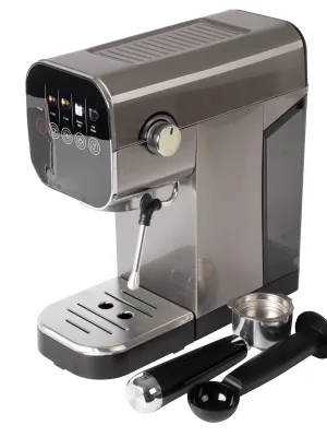 byGaard EM2605 Espresso Maskine til Nespresso kapsler + formalet kaffe, 20 bar, 1-shot warm Espresso, 2-shot warm Espresso, damp