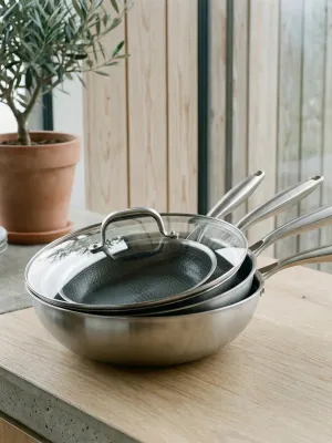 byGaard Hexa Pande 3-Pack + Wok 30 cm