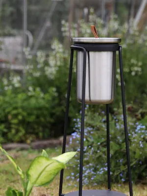 SACKit Patio Accessory stand + Wine cooler