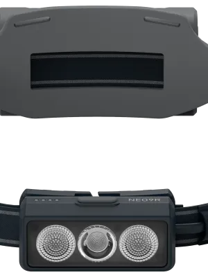 Ledlenser NEO9R Sort7Grå løbe pandelampe - 502324