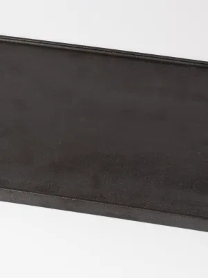 byGaard by Gaard FP2669 Frying Plate 46cm x 26cm + Hamburger Smasher