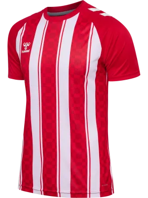 hummel Match Striped Jersey S/s