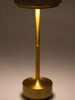 byGaard Genopladelig Lampe 28x13 cm – Guld