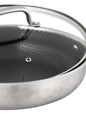byGaard Hexa Sautepande 28x6 cm med glaslåg