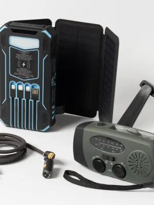 CapableX Power Pack 2 – Solar Power Bank 20.000 + Radio
