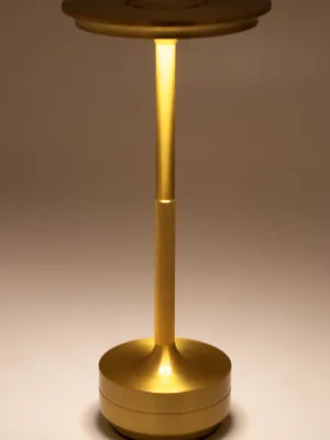 byGaard Genopladelig Lampe 28x13 cm – Guld