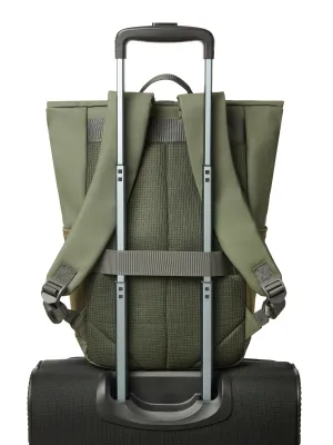 Rivacase Eden RIVACASE 7826 oliven grøn Eden-ECO 17L Roll top backpack 14" / 6